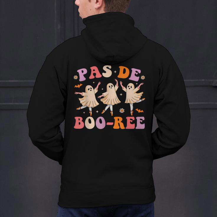Pas De BOO-Rée Ballet Ghost Dancer Dance Teacher Halloween Men's Hoodie Back Print, gift for family, gift for coworker Pas De BOO-Rée Ballet Ghost Dancer Dance Teacher Halloween Men's Hoodie Back Print, gift for family, gift for coworker