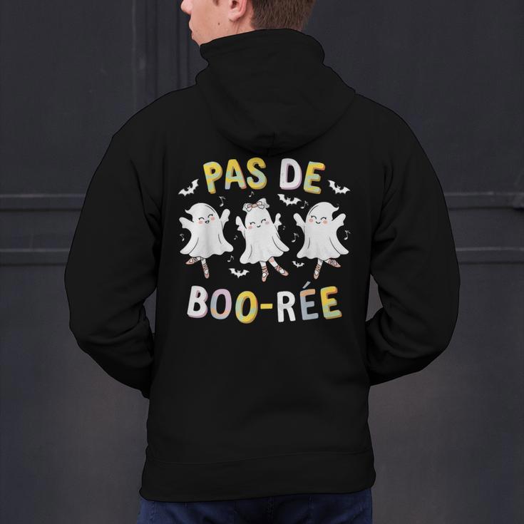 Pas De BOO-Rée Ghost Ballet Dancer Halloween Dance Teacher Men's Hoodie Back Print, gift for family, gift for coworker Pas De BOO-Rée Ghost Ballet Dancer Halloween Dance Teacher Men's Hoodie Back Print, gift for family, gift for coworker