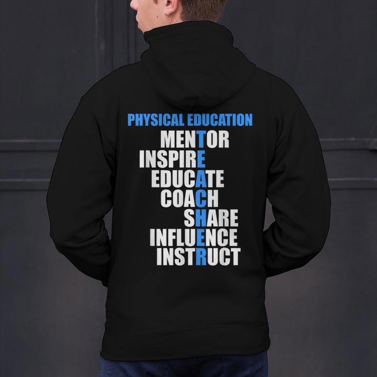 PE Physical Education Teacher For PE Teacher Men's Hoodie Back Print, Pe Teacher Hoodies, gift for family, gift for coworker PE Physical Education Teacher For PE Teacher Men's Hoodie Back Print, Pe Teacher Hoodies, gift for family, gift for coworker