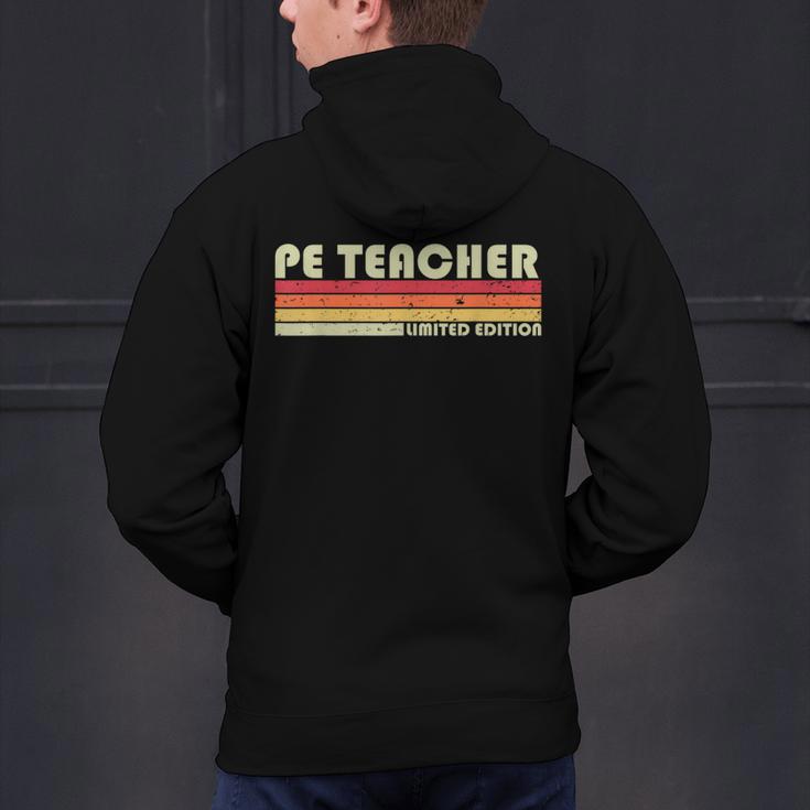 PE TEACHER Job Title Profession Birthday Worker Idea Men's Hoodie Back Print, Pe Teacher Hoodies, gift for family, gift for coworker PE TEACHER Job Title Profession Birthday Worker Idea Men's Hoodie Back Print, Pe Teacher Hoodies, gift for family, gift for coworker