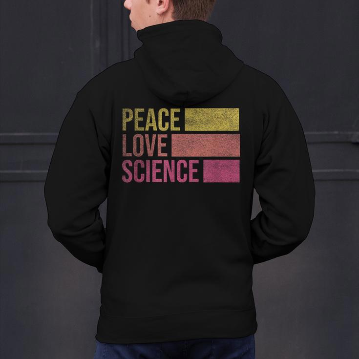 Peace Love Science Lovers Math Chemistry Teacher Men's Hoodie Back Print, Science Teacher Hoodies, gift for family, gift for coworker Peace Love Science Lovers Math Chemistry Teacher Men's Hoodie Back Print, Science Teacher Hoodies, gift for family, gift for coworker