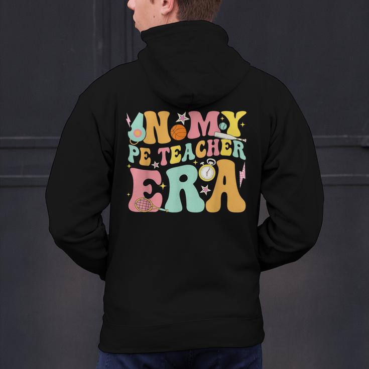 In My Physical Education Era PE Teacher Women Men Men's Hoodie Back Print, Pe Teacher Hoodies, gift for family, gift for coworker