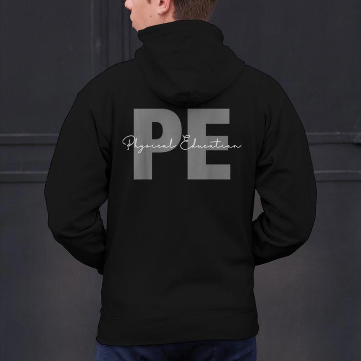 Physical Education PE Teacher Phys Ed Student Grad Men's Hoodie Back Print, Pe Teacher Hoodies, gift for family, gift for coworker Physical Education PE Teacher Phys Ed Student Grad Men's Hoodie Back Print, Pe Teacher Hoodies, gift for family, gift for coworker