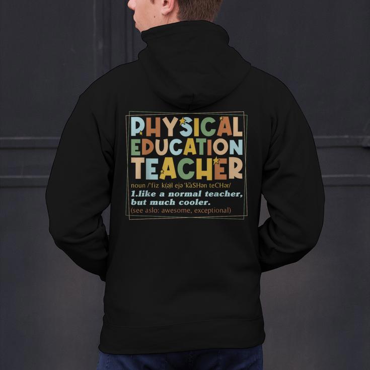 Physical Education Teacher In My PE Teacher Era For Men Women Kids Men's Hoodie Back Print, Pe Teacher Hoodies, gift for family, gift for coworker Physical Education Teacher In My PE Teacher Era For Men Women Kids Men's Hoodie Back Print, Pe Teacher Hoodies, gift for family, gift for coworker