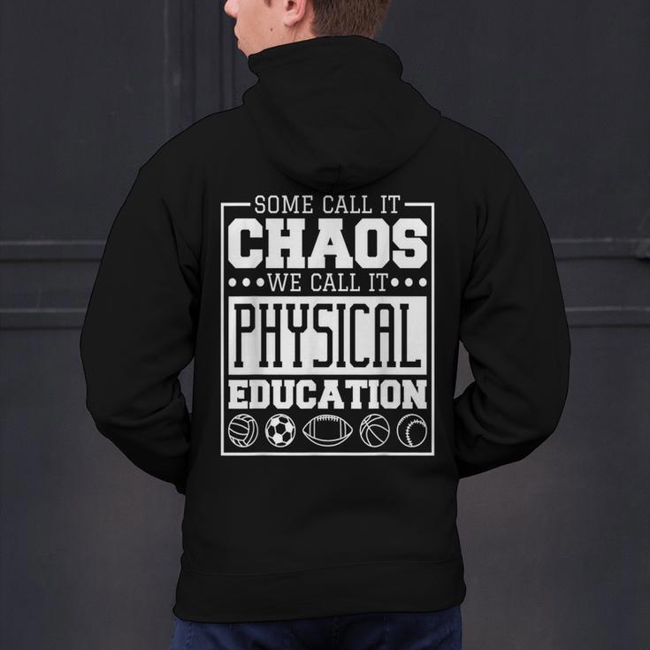Physical Education s For Pe Teachers And Students Men's Hoodie Back Print, Pe Teacher Hoodies, gift for family, gift for coworker