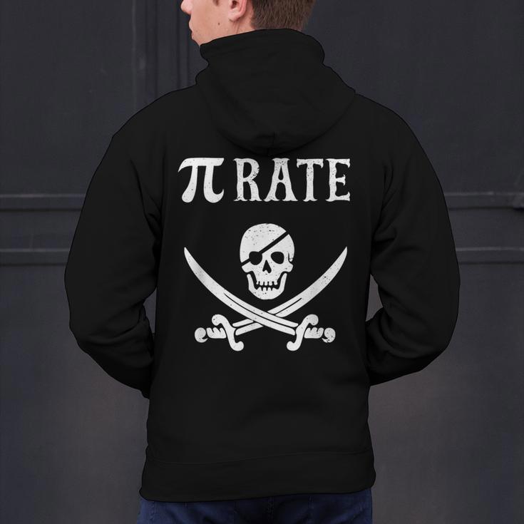 Pi Day Pi Rate Pirate For Teachers Men's Hoodie Back Print, gift for family, gift for coworker Pi Day Pi Rate Pirate For Teachers Men's Hoodie Back Print, gift for family, gift for coworker