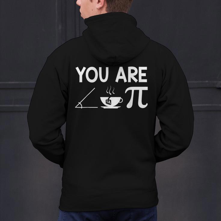 Pi Day Shirt Women Teacher 2022 Math Cutie Pie Acute Tea Pie Men's Hoodie Back Print, gift for family, gift for coworker