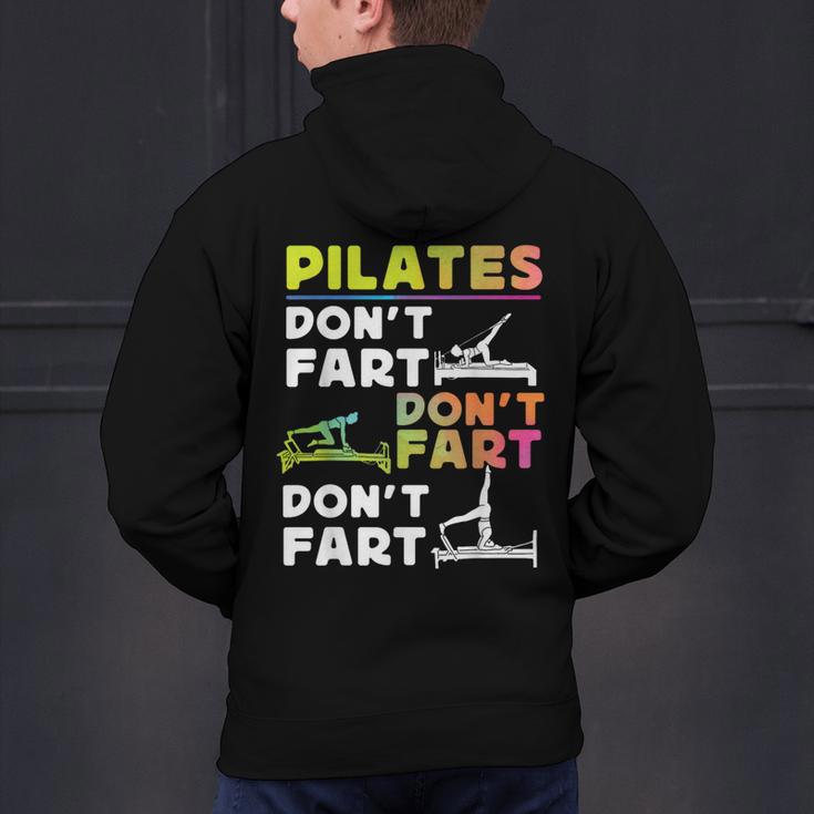 Pilates Instructor Teacher Watercolor Pilates Don't Fart Men Women Kids Men's Hoodie Back Print, gift for family, gift for coworker Pilates Instructor Teacher Watercolor Pilates Don't Fart Men Women Kids Men's Hoodie Back Print, gift for family, gift for coworker