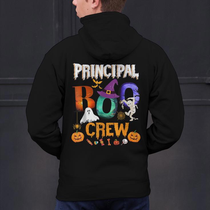 Principal Boo Crew Teacher Student Halloween Costume For Men Women Kids Men's Hoodie Back Print, gift for family, gift for coworker Principal Boo Crew Teacher Student Halloween Costume For Men Women Kids Men's Hoodie Back Print, gift for family, gift for coworker