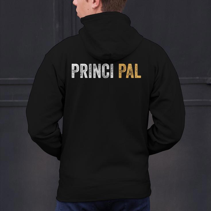 Principal School Teacher Friend Men Women Men's Hoodie Back Print, gift for family, gift for coworker Principal School Teacher Friend Men Women Men's Hoodie Back Print, gift for family, gift for coworker