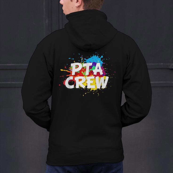 PTA Crew Back To School Volunteer Board Mom Parent Teacher Men's Hoodie Back Print, gift for family, gift for coworker PTA Crew Back To School Volunteer Board Mom Parent Teacher Men's Hoodie Back Print, gift for family, gift for coworker