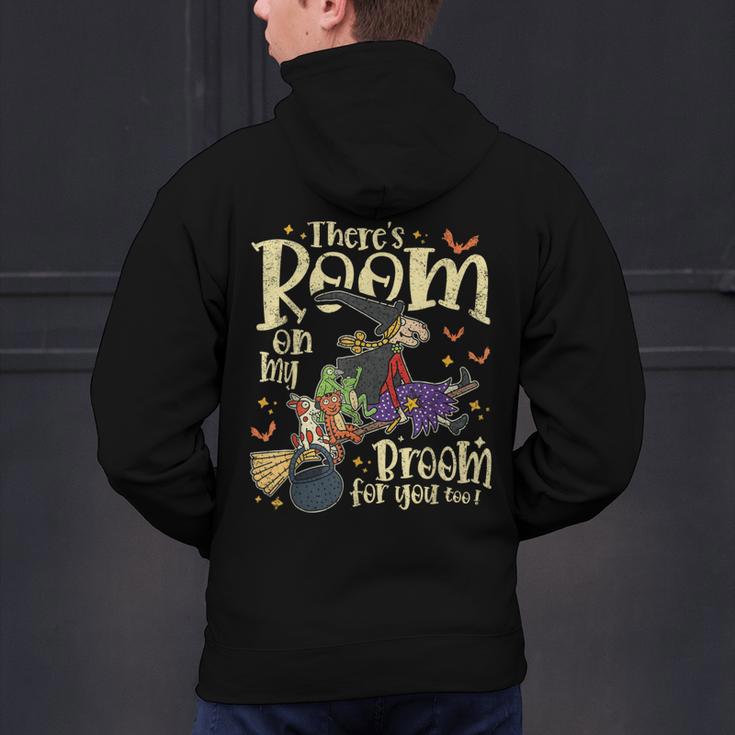 There's Room On My Broom For You Too Teacher Halloween Men's Hoodie Back Print, gift for family, gift for coworker There's Room On My Broom For You Too Teacher Halloween Men's Hoodie Back Print, gift for family, gift for coworker