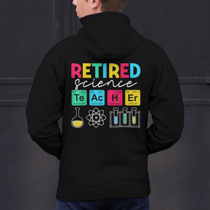 Retired Science Teacher Periodic Table Teacher Life Men's Hoodie Back Print, Science Teacher Hoodies, gift for family, gift for coworker Retired Science Teacher Periodic Table Teacher Life Men's Hoodie Back Print, Science Teacher Hoodies, gift for family, gift for coworker