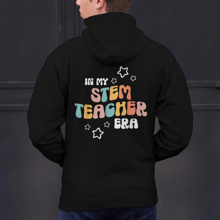 Retro Boho Math Science Professor In My STEM Teacher Era Men's Hoodie Back Print, Science Teacher Hoodies, gift for family, gift for coworker Retro Boho Math Science Professor In My STEM Teacher Era Men's Hoodie Back Print, Science Teacher Hoodies, gift for family, gift for coworker