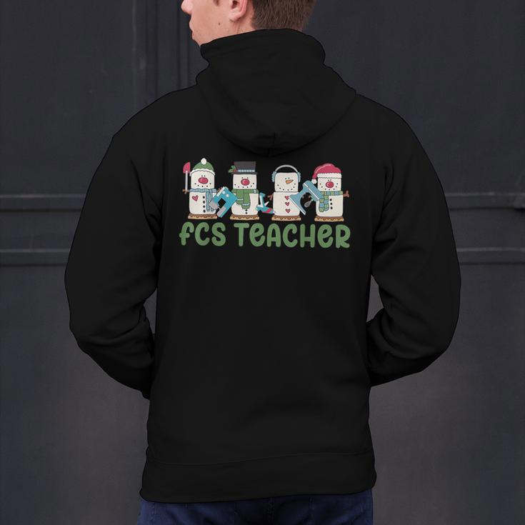 Retro Christmas Snowman FCS Teacher Family Consumer Science Men's Hoodie Back Print, Science Teacher Hoodies, gift for family, gift for coworker Retro Christmas Snowman FCS Teacher Family Consumer Science Men's Hoodie Back Print, Science Teacher Hoodies, gift for family, gift for coworker