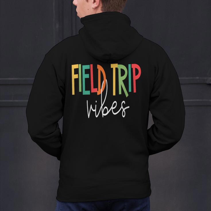 Retro Field Trip Vibes Vintage Field Trip Vibes Teacher Kids Men's Hoodie Back Print, gift for family, gift for coworker Retro Field Trip Vibes Vintage Field Trip Vibes Teacher Kids Men's Hoodie Back Print, gift for family, gift for coworker
