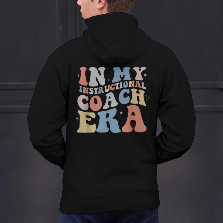 Retro Groovy In My Instructional Coach Era Teacher Men's Hoodie Back Print, Groovy Teacher Hoodies, gift for family, gift for coworker Retro Groovy In My Instructional Coach Era Teacher Men's Hoodie Back Print, Groovy Teacher Hoodies, gift for family, gift for coworker
