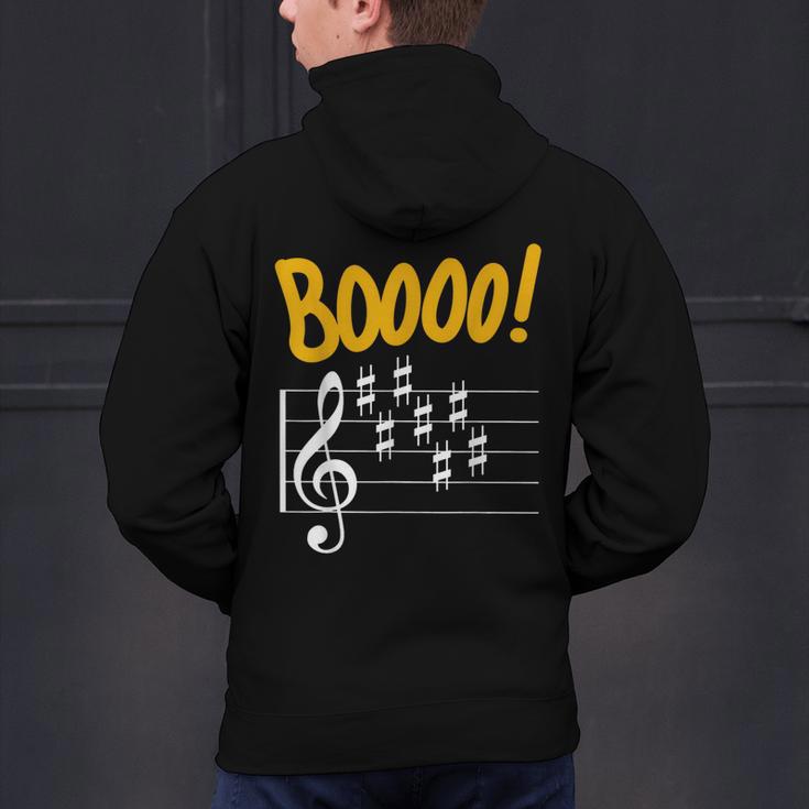 Scary Key Signature Boo Music Halloween Musician Teacher Men Women Men's Hoodie Back Print, gift for family, gift for coworker Scary Key Signature Boo Music Halloween Musician Teacher Men Women Men's Hoodie Back Print, gift for family, gift for coworker