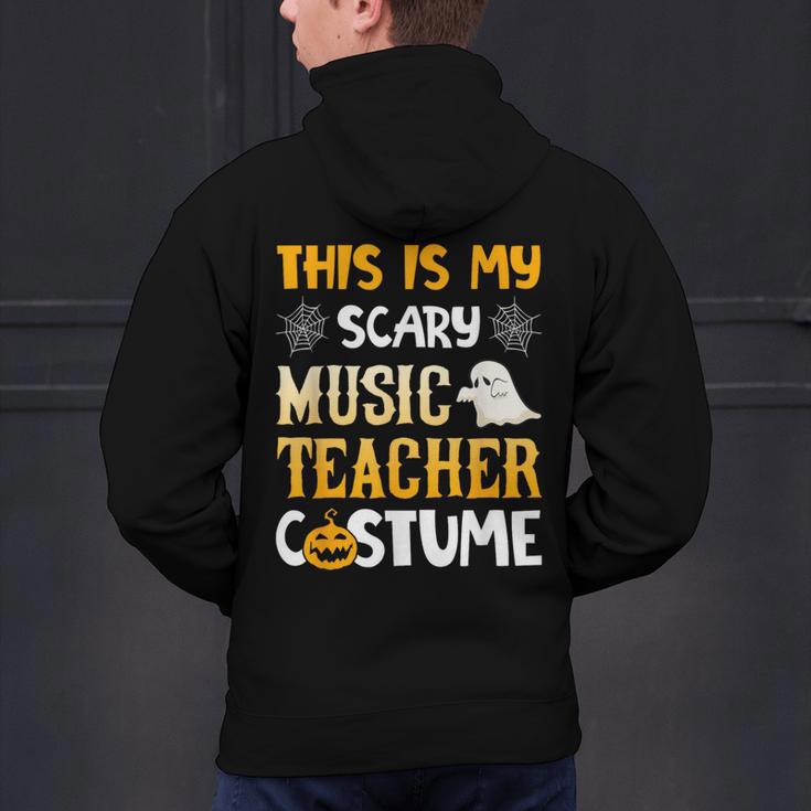 This Is My Scary Music Teacher Halloween Costumes Pajama Men's Hoodie Back Print, gift for family, gift for coworker This Is My Scary Music Teacher Halloween Costumes Pajama Men's Hoodie Back Print, gift for family, gift for coworker