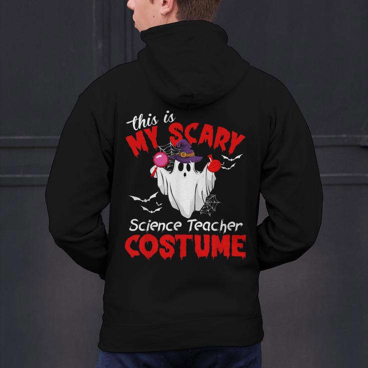 This Is My Scary Science Teacher Costume Ghost Halloween Men's Hoodie Back Print, Science Teacher Hoodies, gift for family, gift for coworker This Is My Scary Science Teacher Costume Ghost Halloween Men's Hoodie Back Print, Science Teacher Hoodies, gift for family, gift for coworker