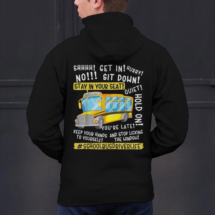School Bus Driver Life Last Day Of School Teacher Kids Men's Hoodie Back Print, gift for family, gift for coworker School Bus Driver Life Last Day Of School Teacher Kids Men's Hoodie Back Print, gift for family, gift for coworker
