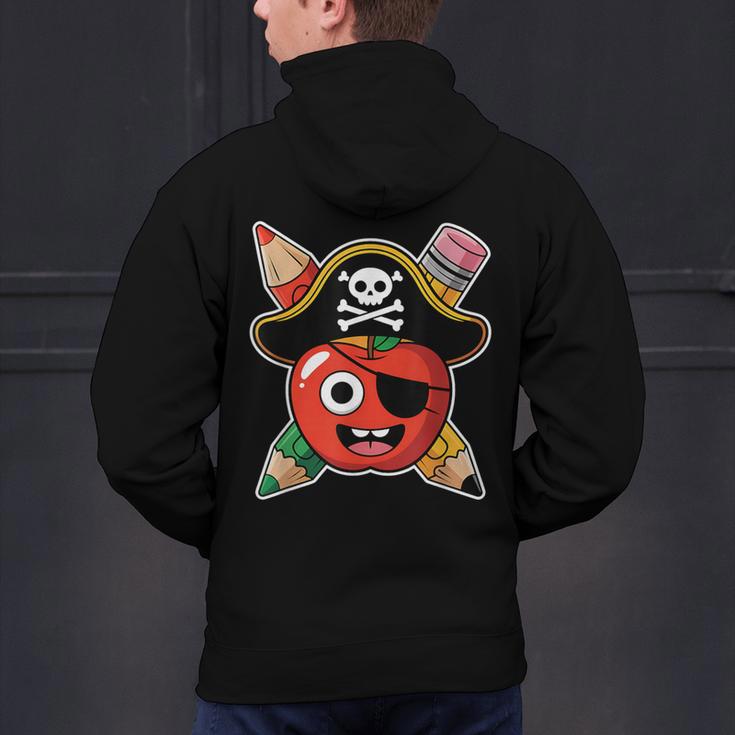 School International Talk Like A Pirate Day Pirate Teacher Men's Hoodie Back Print, gift for family, gift for coworker School International Talk Like A Pirate Day Pirate Teacher Men's Hoodie Back Print, gift for family, gift for coworker