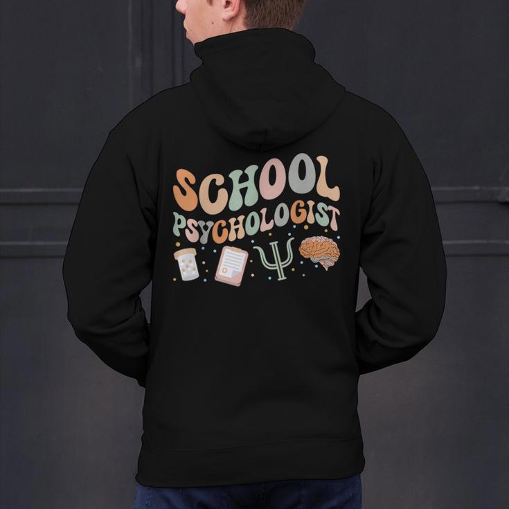 School Psychologist Teacher Psychology School Psychologist Men's Hoodie Back Print, gift for family, gift for coworker School Psychologist Teacher Psychology School Psychologist Men's Hoodie Back Print, gift for family, gift for coworker
