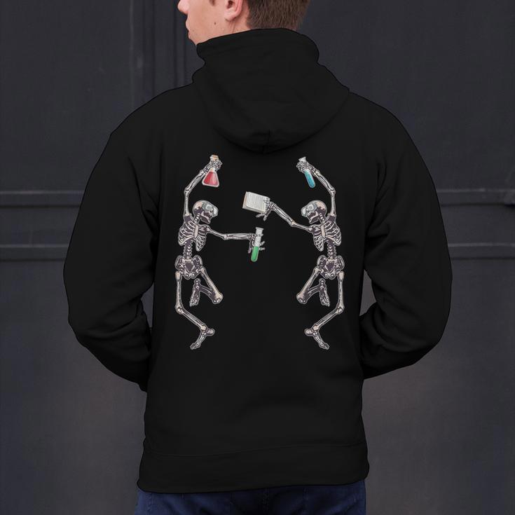 Science Teacher Dancing Skeleton Halloween Chemist Scientist Men's Hoodie Back Print, Science Teacher Hoodies, gift for family, gift for coworker Science Teacher Dancing Skeleton Halloween Chemist Scientist Men's Hoodie Back Print, Science Teacher Hoodies, gift for family, gift for coworker
