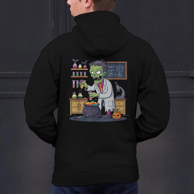 Science Teacher Halloween Shirt Zombie Chemistry Scientist Men's Hoodie Back Print, Science Teacher Hoodies, gift for family, gift for coworker Science Teacher Halloween Shirt Zombie Chemistry Scientist Men's Hoodie Back Print, Science Teacher Hoodies, gift for family, gift for coworker