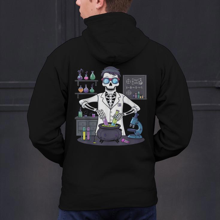 Science Teacher Halloween Skeleton Scientist Chemistry Men's Hoodie Back Print, Science Teacher Hoodies, gift for family, gift for coworker Science Teacher Halloween Skeleton Scientist Chemistry Men's Hoodie Back Print, Science Teacher Hoodies, gift for family, gift for coworker