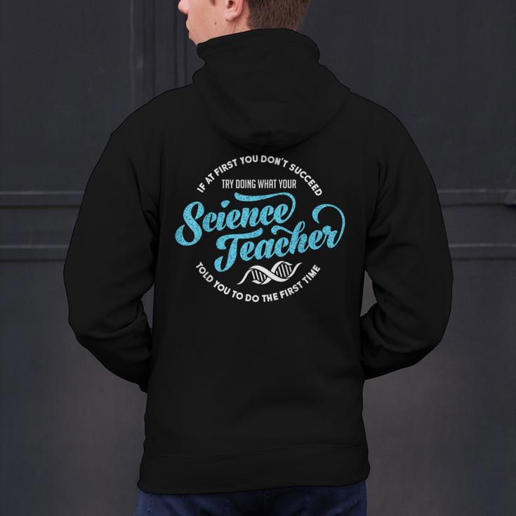 Science Teacher Must Haves Teach Science Teacher Men's Hoodie Back Print, Science Teacher Hoodies, gift for family, gift for coworker