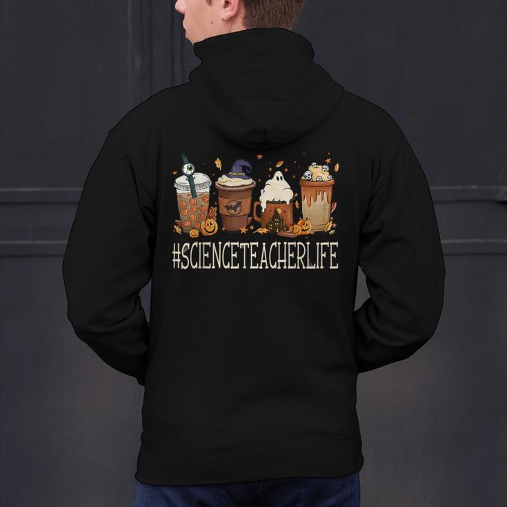 Science Teacher Horror Fall Coffee Halloween Pumpkin Autumn Men's Hoodie Back Print, Science Teacher Hoodies, gift for family, gift for coworker Science Teacher Horror Fall Coffee Halloween Pumpkin Autumn Men's Hoodie Back Print, Science Teacher Hoodies, gift for family, gift for coworker
