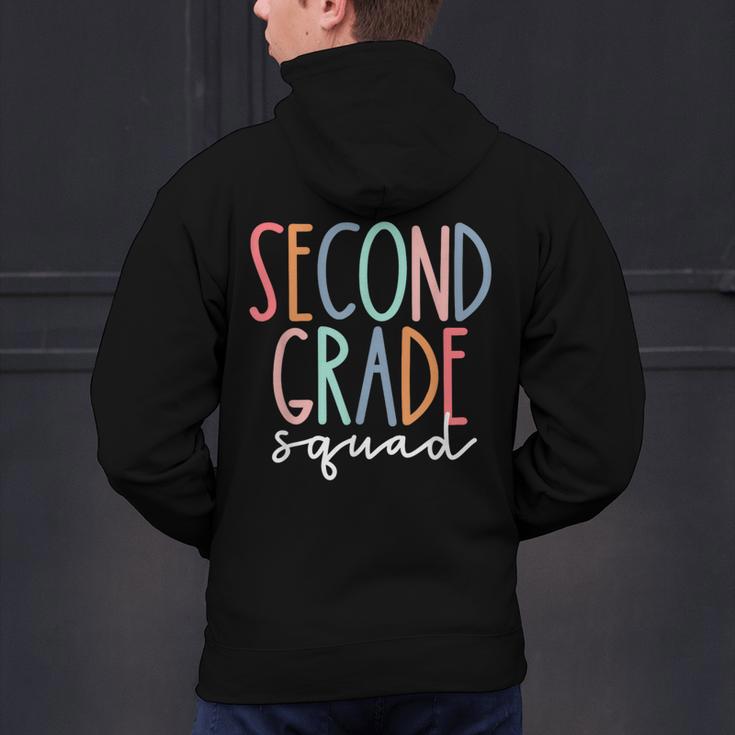 Second Grade Squad 2nd Grade Teacher Women Back To School Men's Hoodie Back Print, 2nd Grade Teacher Hoodies, gift for family, gift for coworker Second Grade Squad 2nd Grade Teacher Women Back To School Men's Hoodie Back Print, 2nd Grade Teacher Hoodies, gift for family, gift for coworker