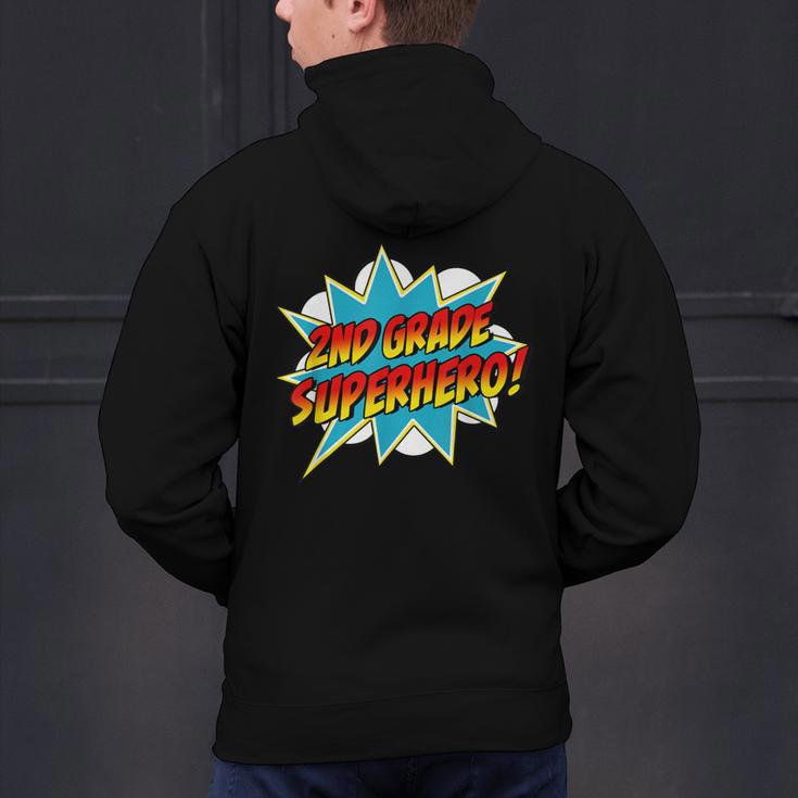 Second Grade Superhero Teacher Student 2nd Grade Comic Retro Men's Hoodie Back Print, 2nd Grade Teacher Hoodies, gift for family, gift for coworker Second Grade Superhero Teacher Student 2nd Grade Comic Retro Men's Hoodie Back Print, 2nd Grade Teacher Hoodies, gift for family, gift for coworker