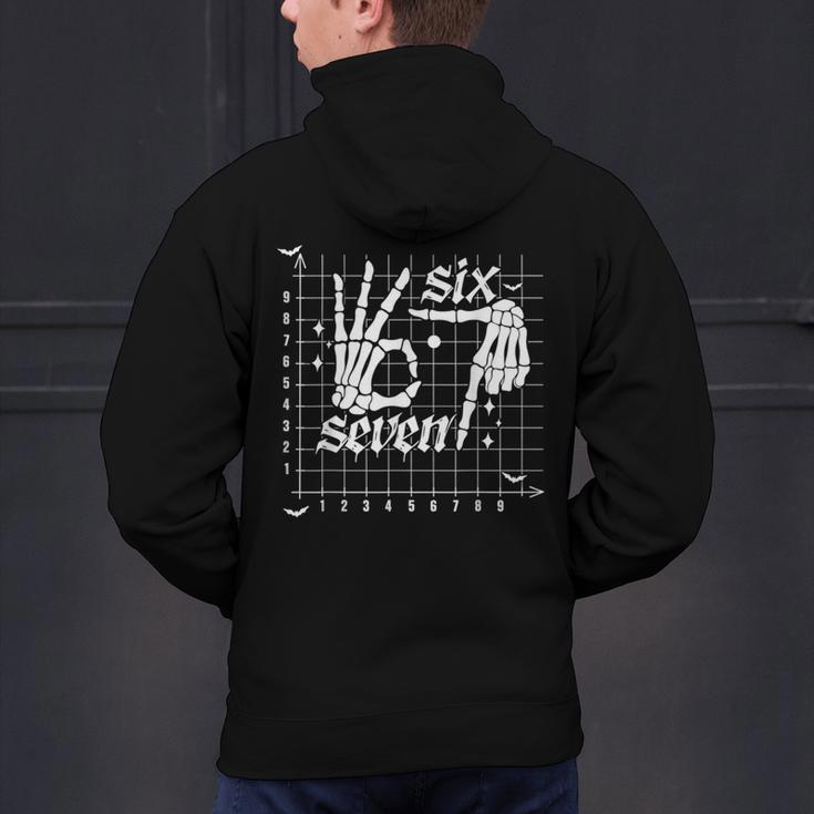 Six Seven Coordinate 67 Skeleton Math Teacher 67 Men's Hoodie Back Print, gift for family, gift for coworker Six Seven Coordinate 67 Skeleton Math Teacher 67 Men's Hoodie Back Print, gift for family, gift for coworker