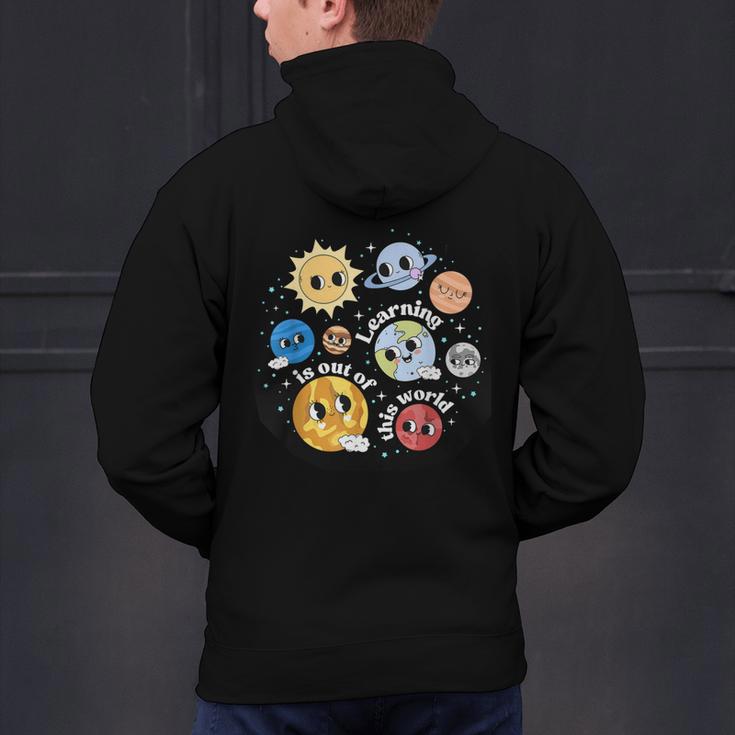 Solar System Learning Is Out Of This World Science Teacher Men's Hoodie Back Print, Science Teacher Hoodies, gift for family, gift for coworker Solar System Learning Is Out Of This World Science Teacher Men's Hoodie Back Print, Science Teacher Hoodies, gift for family, gift for coworker