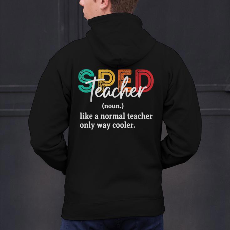 Special Education For Men Women SPED Teacher Men's Hoodie Back Print, gift for family, gift for coworker Special Education For Men Women SPED Teacher Men's Hoodie Back Print, gift for family, gift for coworker