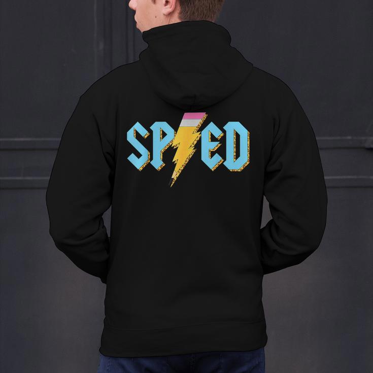 Special Education SPED Rocks Teacher Back To School Rock Men's Hoodie Back Print, gift for family, gift for coworker Special Education SPED Rocks Teacher Back To School Rock Men's Hoodie Back Print, gift for family, gift for coworker