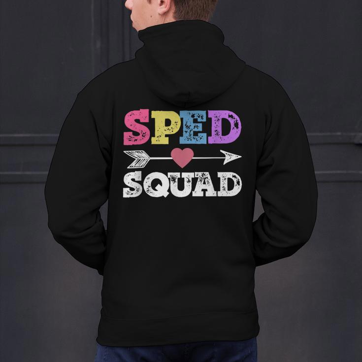 Special Education Squad Shirt SPED Squad Teacher's Day For Men Women Men's Hoodie Back Print, gift for family, gift for coworker Special Education Squad Shirt SPED Squad Teacher's Day For Men Women Men's Hoodie Back Print, gift for family, gift for coworker