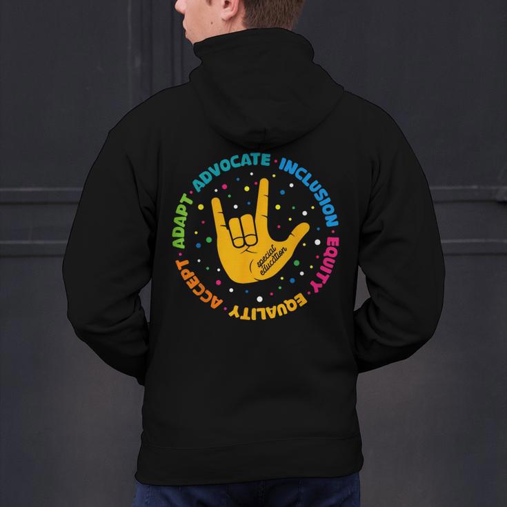 Special Education Teacher Inspirational SPED Teachers Autism Men's Hoodie Back Print, gift for family, gift for coworker Special Education Teacher Inspirational SPED Teachers Autism Men's Hoodie Back Print, gift for family, gift for coworker