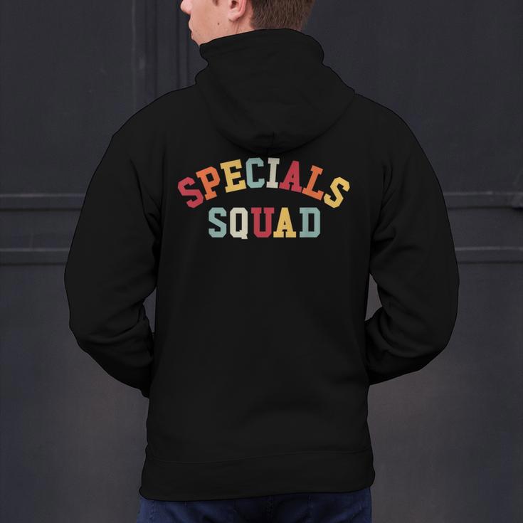 Specials Squad Co-Curricular Teachers Team For Men Women Men's Hoodie Back Print, gift for family, gift for coworker