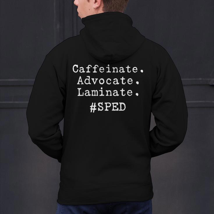 SPED Special Ed Teacher Para Aide Assistant For Men Women Men's Hoodie Back Print, gift for family, gift for coworker SPED Special Ed Teacher Para Aide Assistant For Men Women Men's Hoodie Back Print, gift for family, gift for coworker