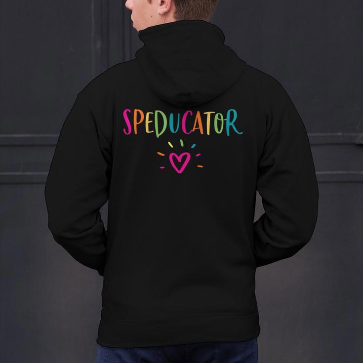 Speducator Shirt Special Education Teacher Sped Ed Men's Hoodie Back Print, gift for family, gift for coworker Speducator Shirt Special Education Teacher Sped Ed Men's Hoodie Back Print, gift for family, gift for coworker