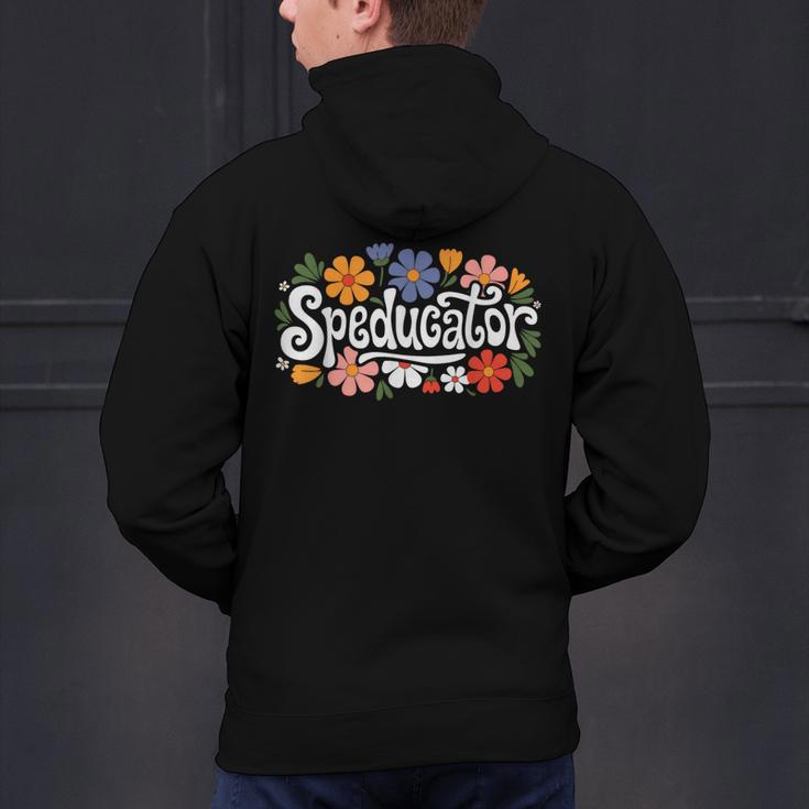Speducator Special Education Teacher Teaching SPED Men's Hoodie Back Print, gift for family, gift for coworker Speducator Special Education Teacher Teaching SPED Men's Hoodie Back Print, gift for family, gift for coworker