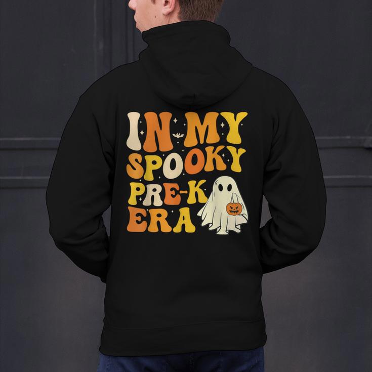 In My Spooky PRE-K Teacher Era Halloween Costume Tee Men's Hoodie Back Print, gift for family, gift for coworker In My Spooky PRE-K Teacher Era Halloween Costume Tee Men's Hoodie Back Print, gift for family, gift for coworker