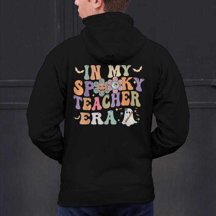 In My Spooky Teacher Era Groovy Hippie Retro Ghost Halloween Men Women Kids Men's Hoodie Back Print, Groovy Teacher Hoodies, gift for family, gift for coworker In My Spooky Teacher Era Groovy Hippie Retro Ghost Halloween Men Women Kids Men's Hoodie Back Print, Groovy Teacher Hoodies, gift for family, gift for coworker