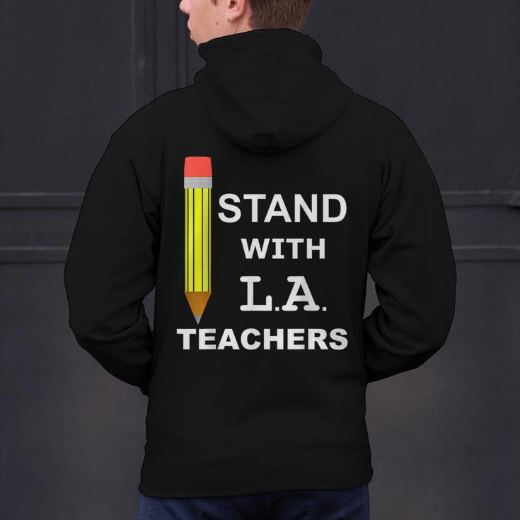 Stand With LA Teachers Tshirt United Los Angeles T Shirt Men Women Kids Men's Hoodie Back Print, gift for family, gift for coworker Stand With LA Teachers Tshirt United Los Angeles T Shirt Men Women Kids Men's Hoodie Back Print, gift for family, gift for coworker