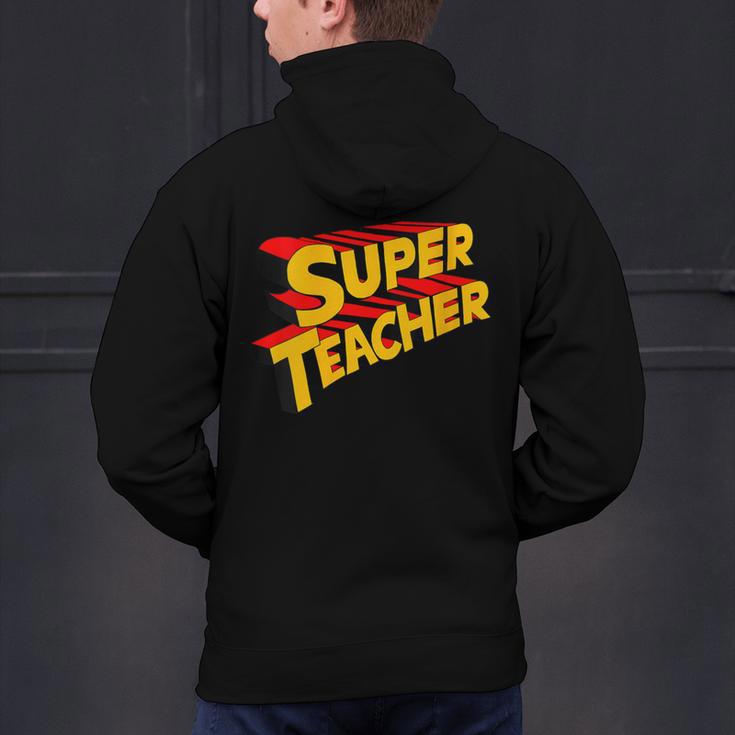 Super Teacher SuperTeacher Men's Hoodie Back Print, Super Teacher Hoodies, gift for family, gift for coworker Super Teacher SuperTeacher Men's Hoodie Back Print, Super Teacher Hoodies, gift for family, gift for coworker