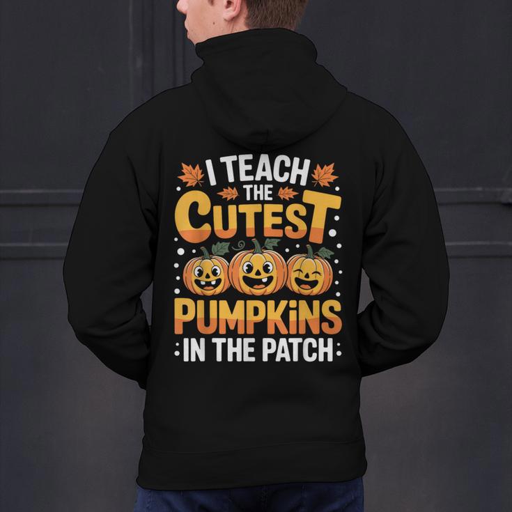 I Teach The Cutest Pumpkins Shirt Teachers Halloween Men's Hoodie Back Print, gift for family, gift for coworker I Teach The Cutest Pumpkins Shirt Teachers Halloween Men's Hoodie Back Print, gift for family, gift for coworker