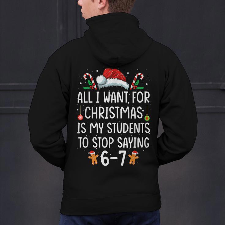 Teacher 67 Christmas Six Seven 6-7 For Men Women Humor Men's Hoodie Back Print, gift for family, gift for coworker Teacher 67 Christmas Six Seven 6-7 For Men Women Humor Men's Hoodie Back Print, gift for family, gift for coworker